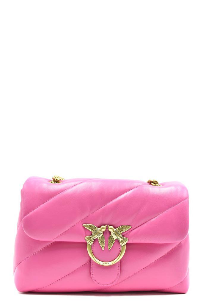 商品PINKO|Pinko Womens Pink Shoulder Bag,价格¥3886,第1张图片