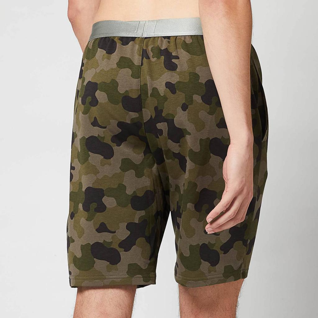 Calvin Klein Men's Sleep Shorts - Galvanize Camo Army Green商品第2张图片规格展示