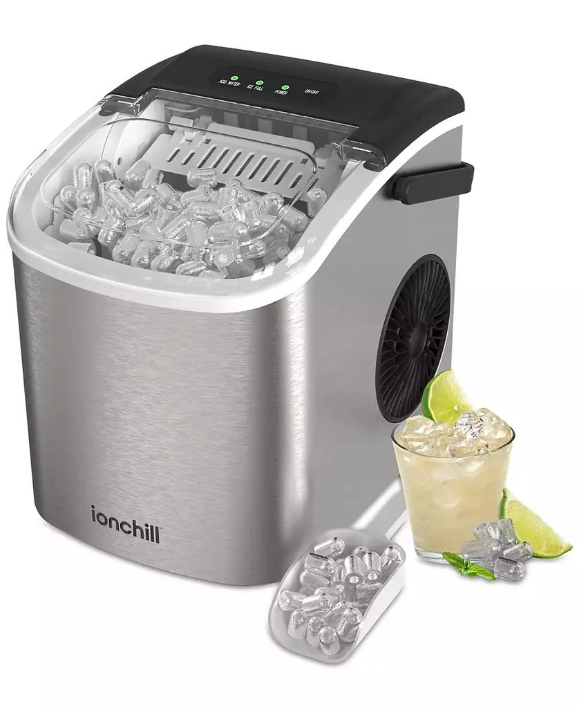 商品Tzumi|ionchill QuickCube Bullet Portable Countertop Ice Maker,价格¥1548,第1张图片
