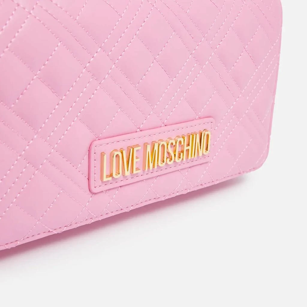 商品Love Moschino|Love Moschino Classic Quilted Faux Leather Shoulder Bag,价格¥528,第4张图片详细描述