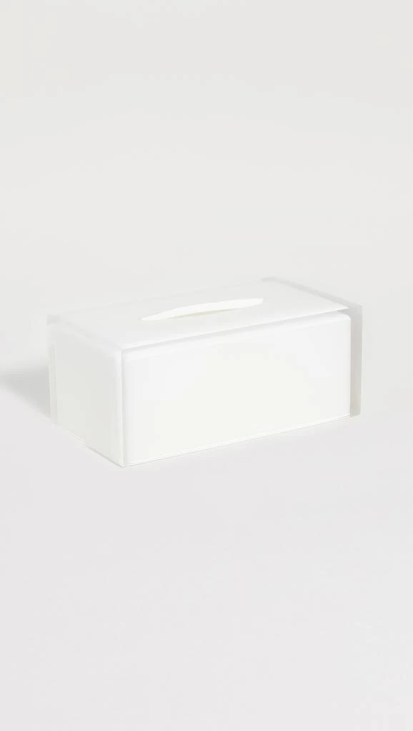 商品Jonathan Adler|Jonathan Adler Hollywood 长形纸巾盒——透明,价格¥435,第3张图片详细描述