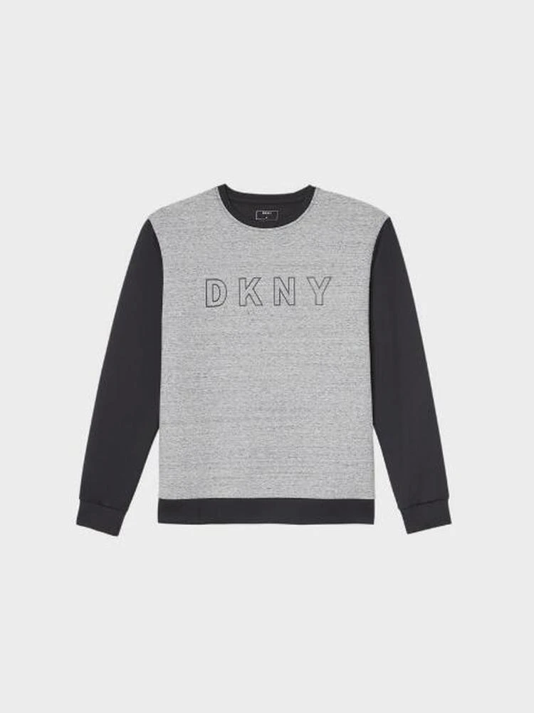 商品DKNY|Scuba Colorblock Logo Pullover,价格¥98,第1张图片