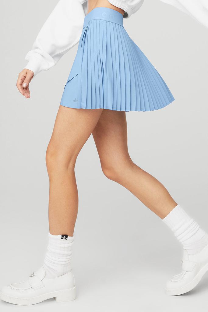 Aces Tennis Skirt - Tile Blue商品第3张图片规格展示