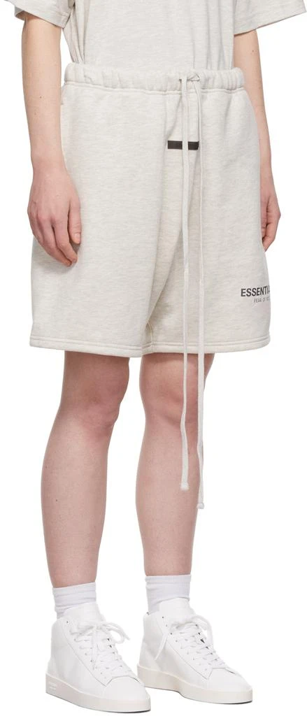 商品Essentials|Off-White Fleece Sweat Shorts,价格¥554,第2张图片详细描述