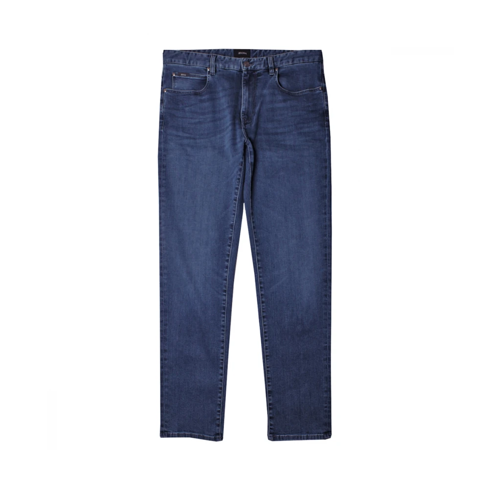 商品Zegna|ZEGNA 男士蓝色棉质牛仔裤 VU715-ZZ530-B05,价格¥1392,第1张图片