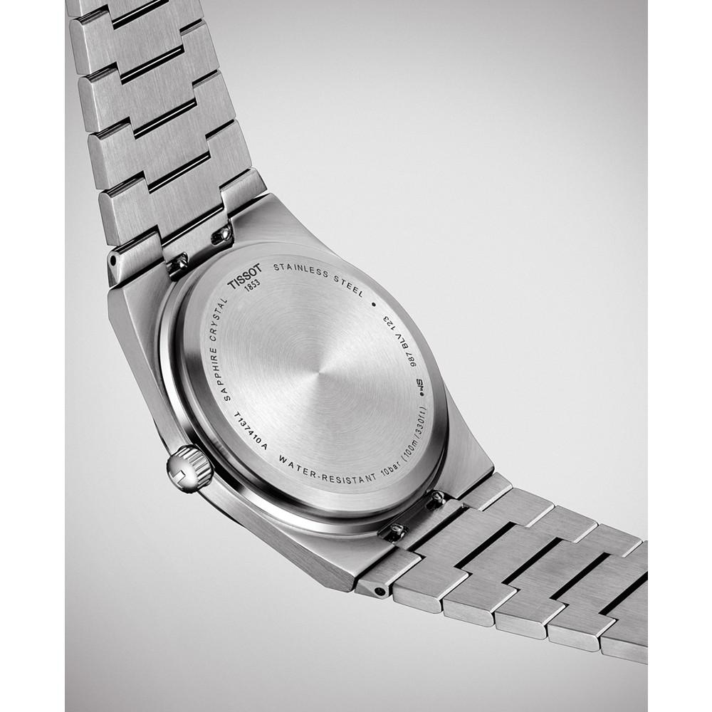 Men's Swiss PRX Stainless Steel Bracelet Watch 40mm商品第4张图片规格展示