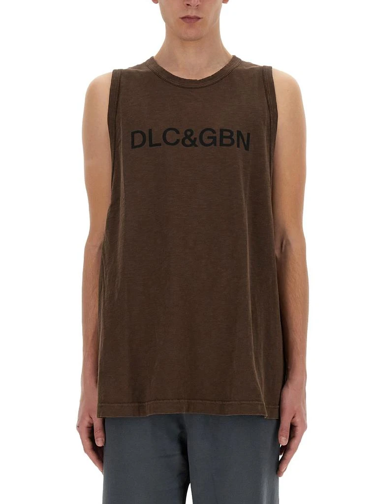 商品Dolce & Gabbana|Tank Top With Logo,价格¥3468,第1张图片