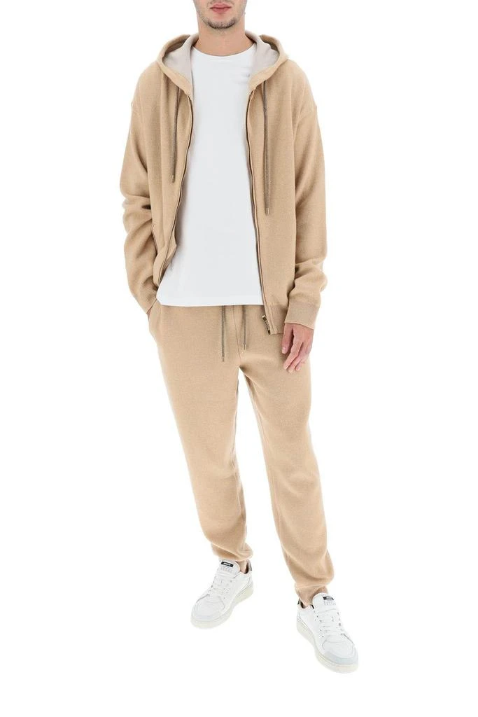 商品AGNONA|CASHMERE AND COTTON JOGGERS,价格¥6515,第2张图片详细描述