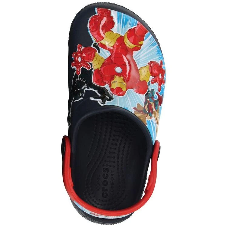 商品Crocs|Fun Lab Avengers Clogs,Baby Boys, Toddler Boys & Little Boys,价格¥262,第5张图片详细描述