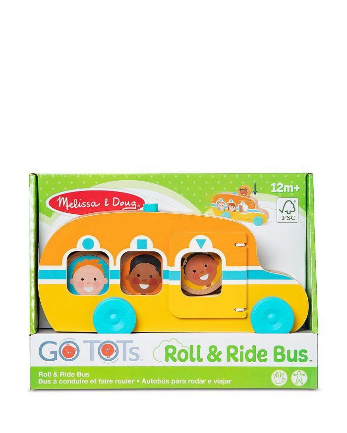 商品Melissa & Doug|GO TOTs Roll & Ride Bus - Ages 1+,价格¥170,第3张图片详细描述