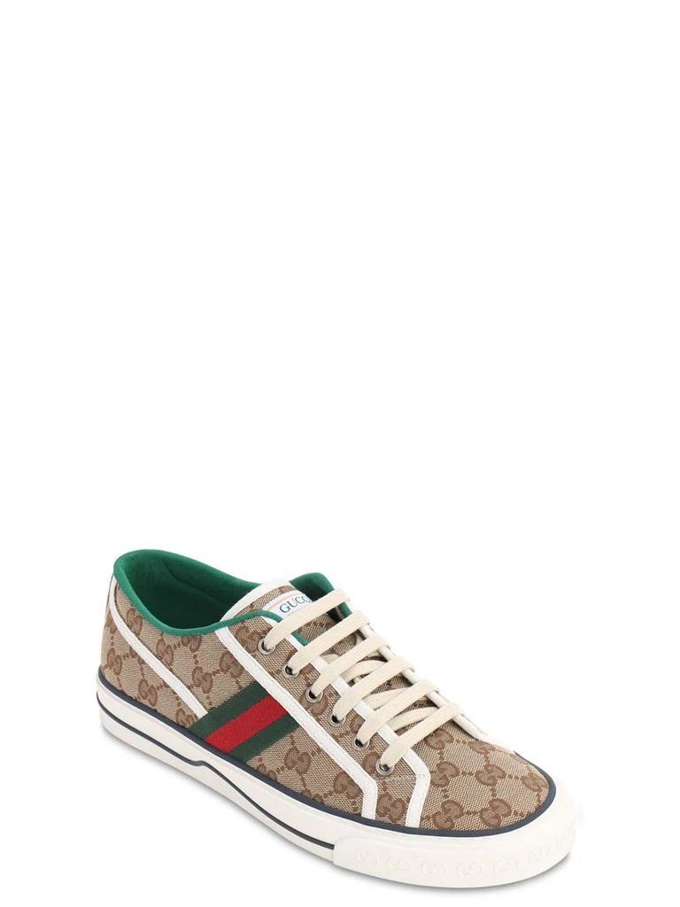 商品Gucci|10mm Gucci Tennis 1977 Canvas Sneakers,价格¥6041,第3张图片详细描述