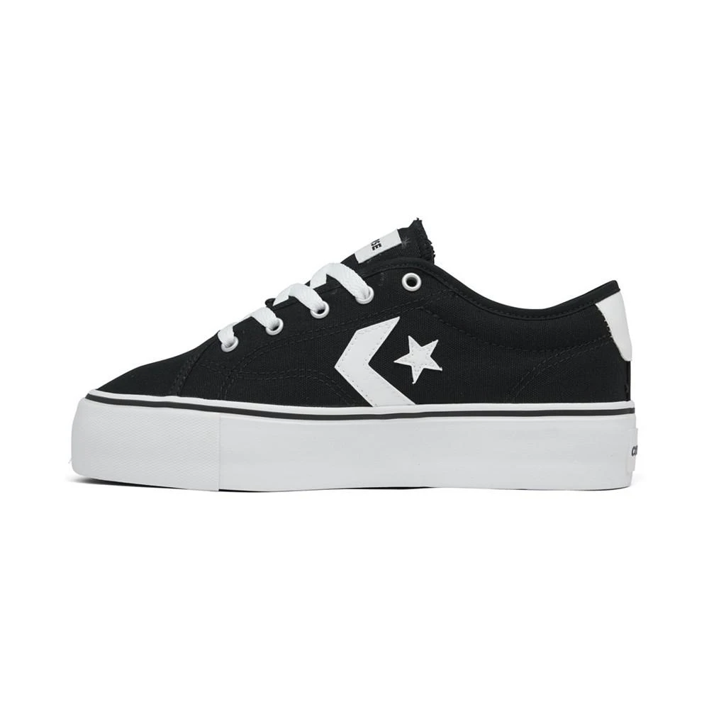 商品Converse|Women's Star Replay Platform Low Top Casual Sneakers from Finish Line,价格¥412,第3张图片详细描述