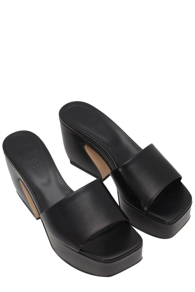 商品Si Rossi|Si Rossi Block Heeled Ankle Strap Sandals,价格¥2788,第4张图片详细描述