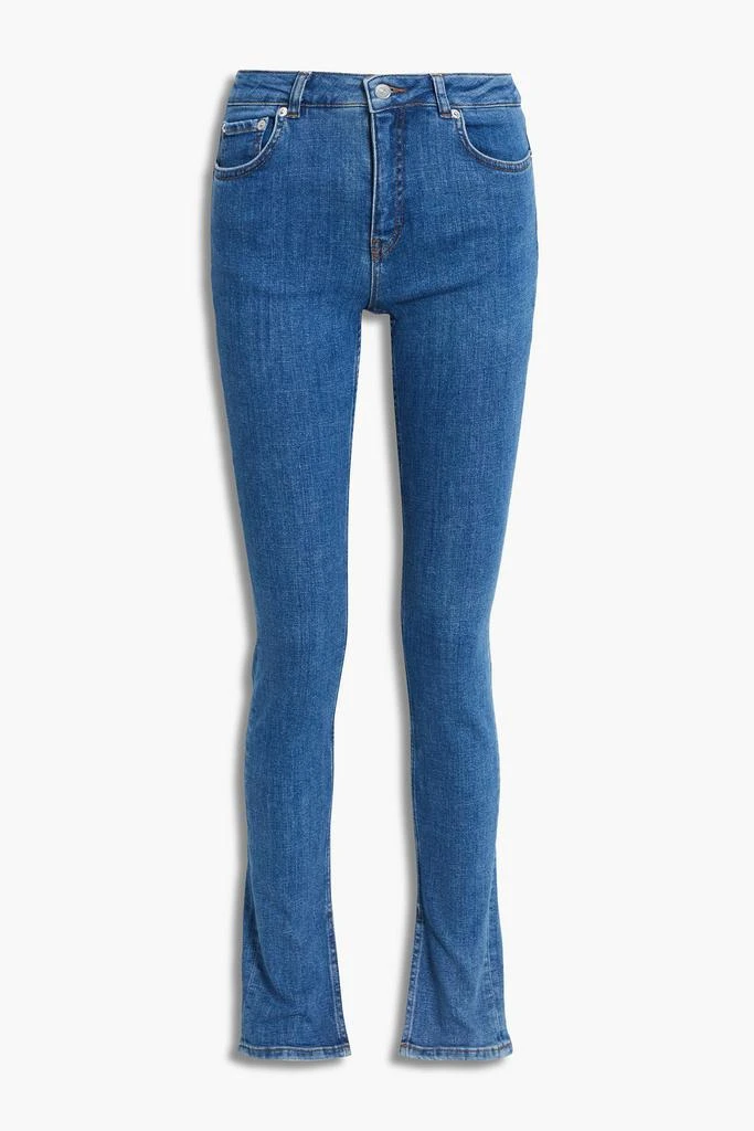 商品Ganni|Mid-rise slim-leg jeans,价格¥256,第3张图片详细描述