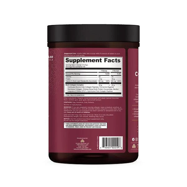 商品Ancient Nutrition|Multi Collagen Protein Powder Chocolate - 3 Pack - DR Exclusive Offer,价格¥967,第5张图片详细描述
