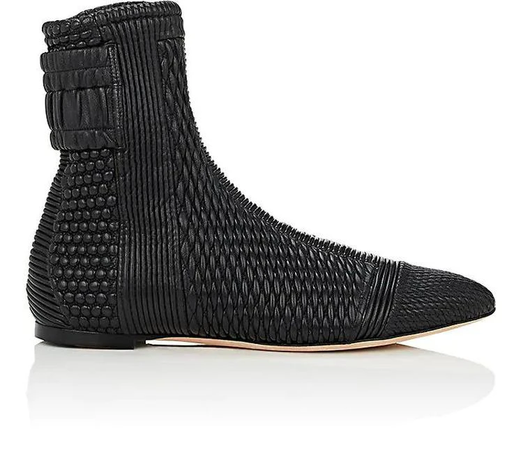 商品ALCHIMIA DI BALLIN|Artogeia Quilted Leather Ankle Boots,价格¥7587,第1张图片