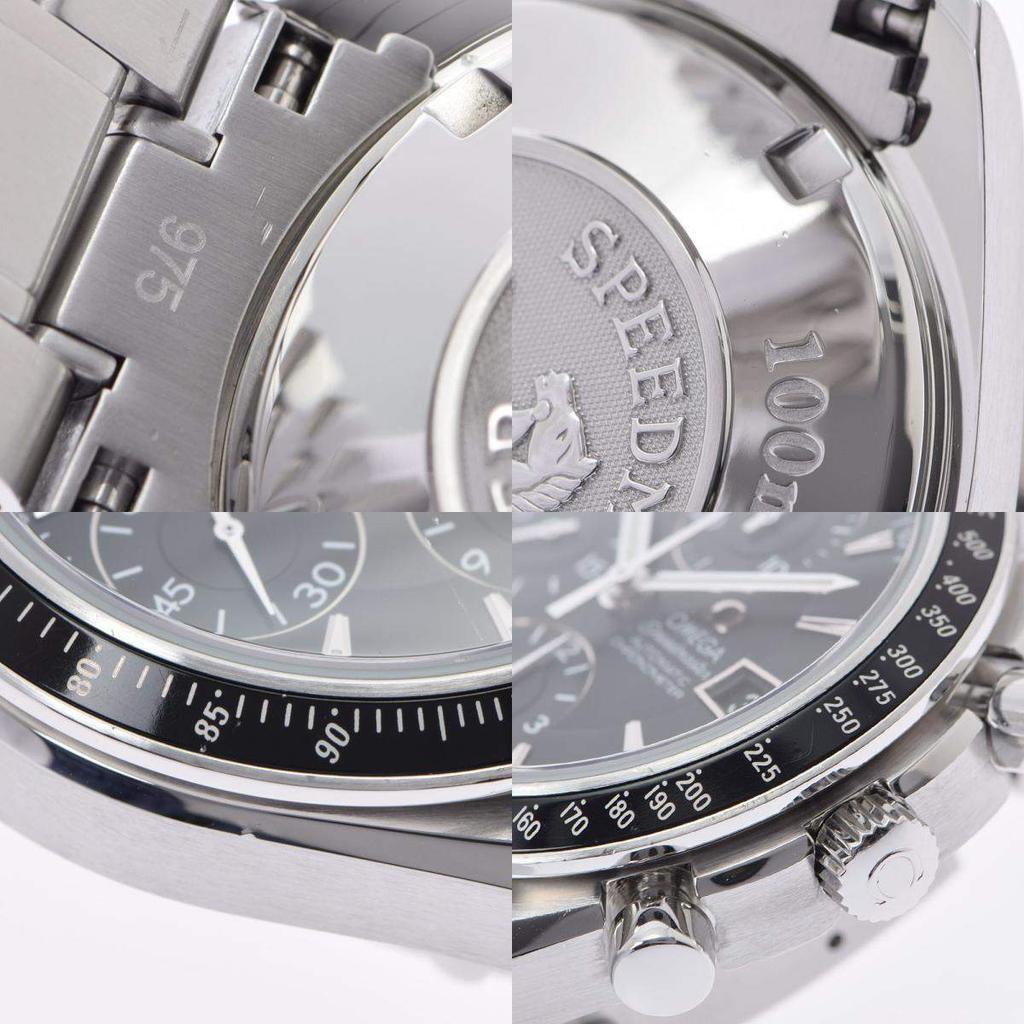Omega Black Stainless Steel Speedmaster 3210.50 Automatic Men's Wristwatch 40 mm商品第7张图片规格展示