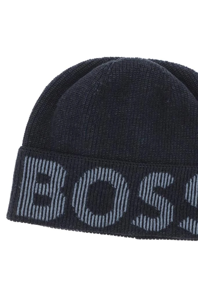 商品Hugo Boss|Boss lamico logo beanie,价格¥221,第3张图片详细描述