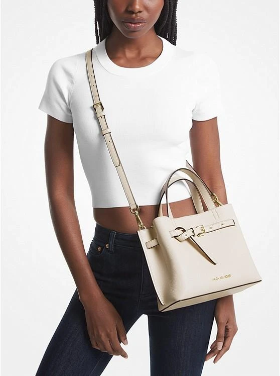 商品Michael Kors|女式 Emilia 小号荔枝纹皮革挎包,价格¥736,第3张图片详细描述