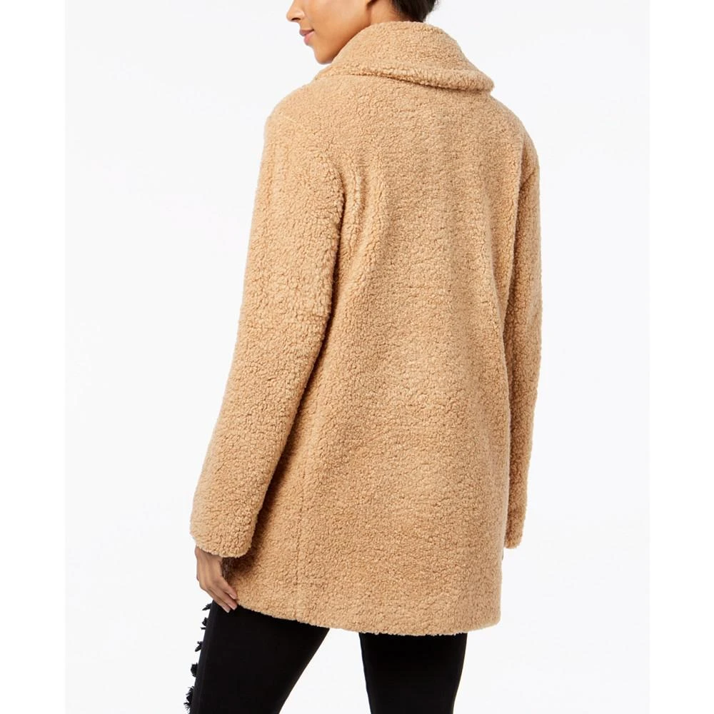 商品Kensie|Double-Breasted Faux-Fur Teddy Coat,价格¥966,第2张图片详细描述