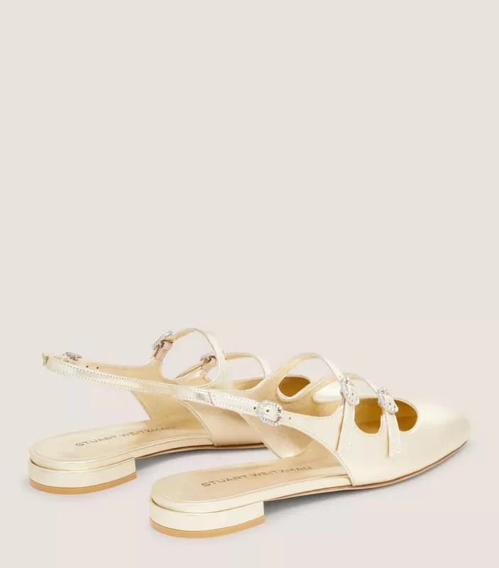 商品Stuart Weitzman|CLARIS MJ SLINGBACK,价格¥944,第4张图片详细描述