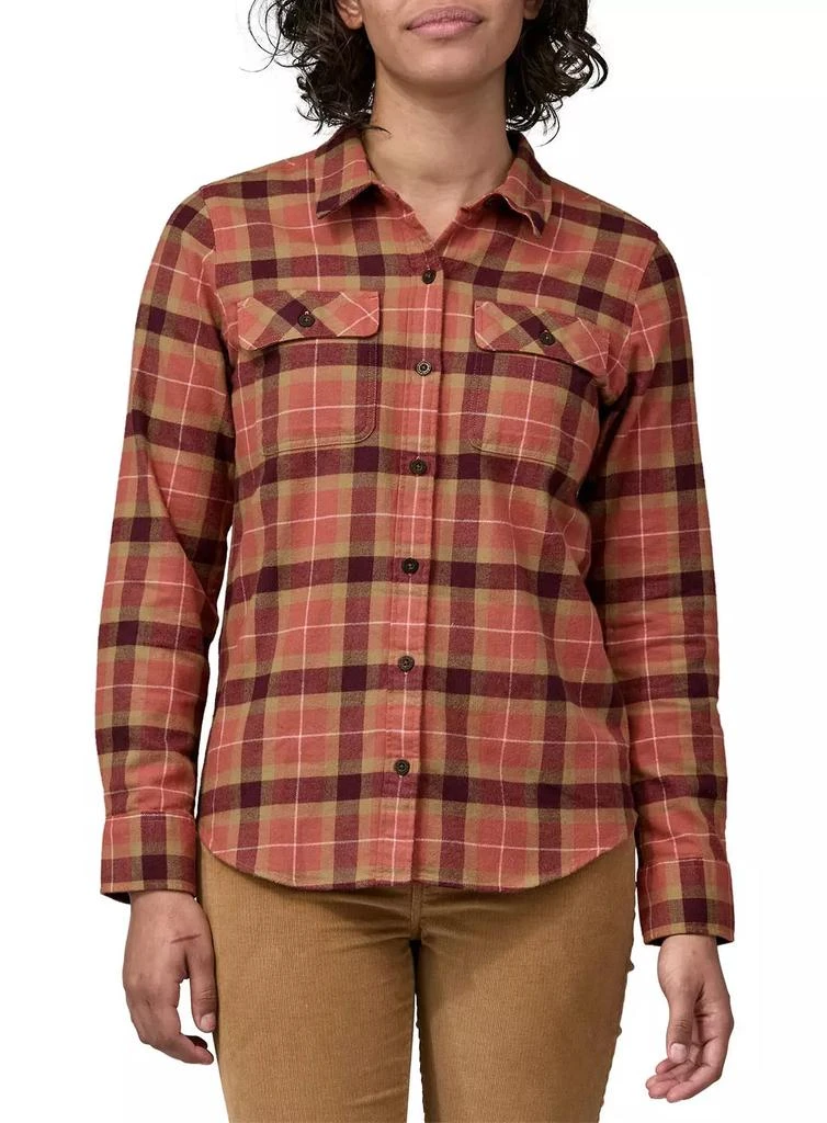 商品Patagonia|Patagonia Women's Long Sleeve Organic Cotton Midweight Fjord Flannel Shirt,价格¥289,第1张图片