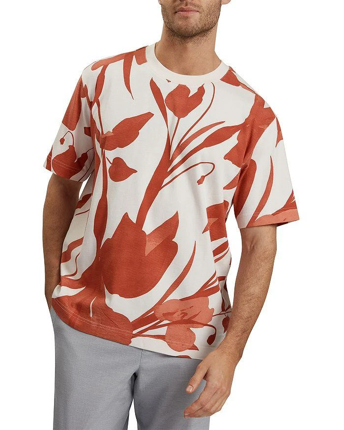 商品Ted Baker London|Yiannos Knit Floral Tee,价格¥704,第1张图片详细描述