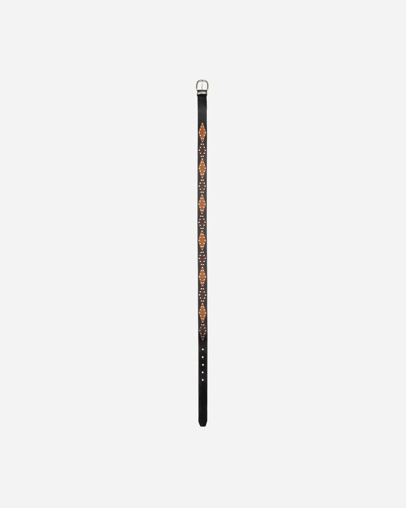 商品Our Legacy|Patched Bridle Leather Belt Black,价格¥1184,第4张图片详细描述