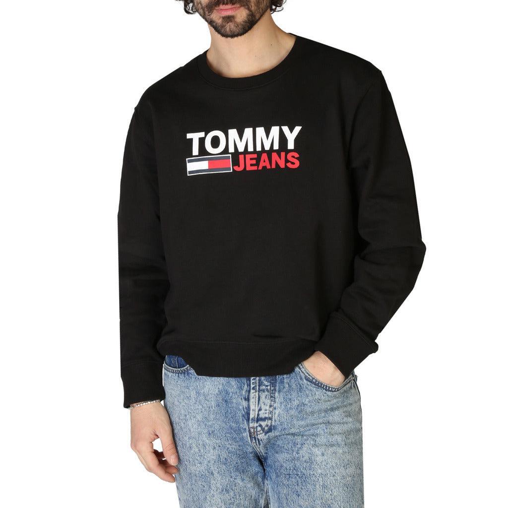 商品Tommy Hilfiger|Tommy Hilfiger Solid Color Round Neck Sweatshirt,价格¥614,第1张图片