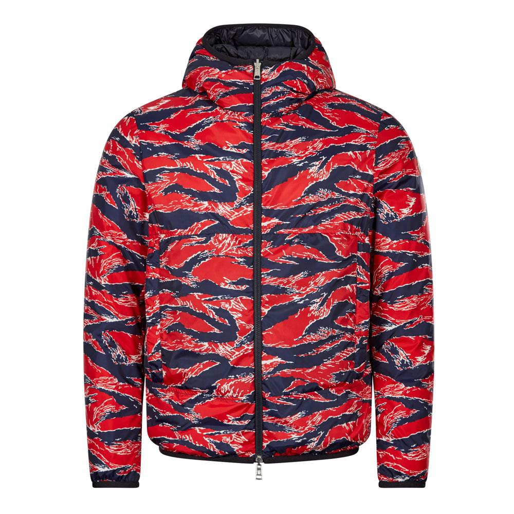 Moncler Bressay Jacket - Red / Navy商品第1张图片规格展示