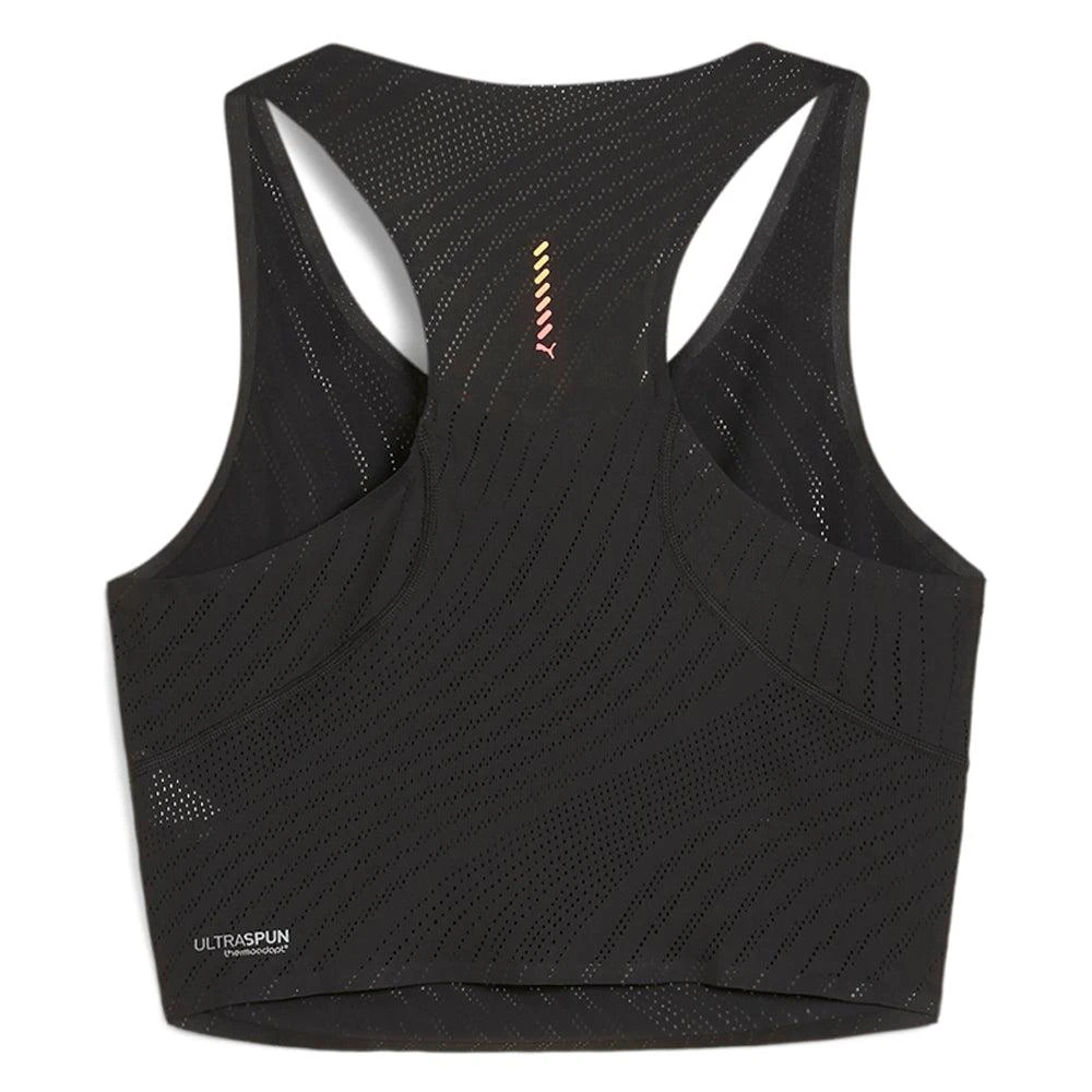 商品Puma|Run Ultraspun Scoop Neck Crop Top,价格¥388,第2张图片详细描述