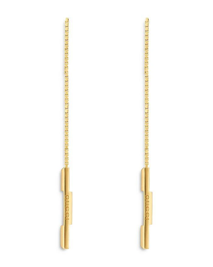 商品Gucci|18K Yellow Gold Link To Love Earrings,价格¥10411,第1张图片详细描述