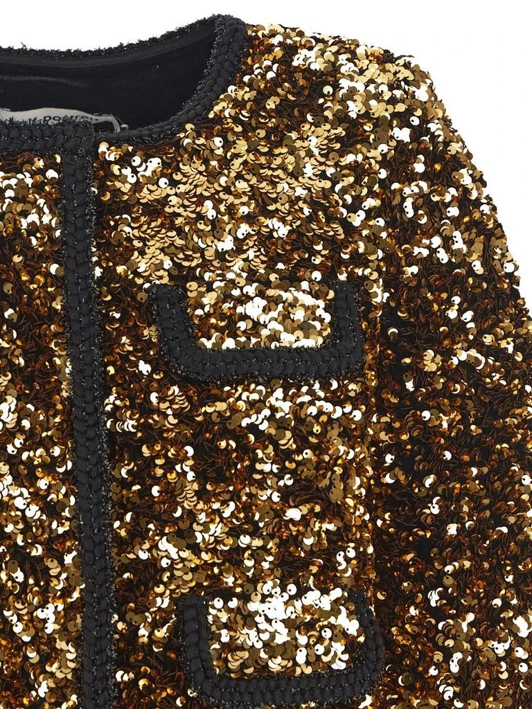 商品Self Portrait|Sequin Cropped Jacket,价格¥3631,第3张图片详细描述