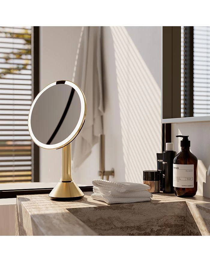 8" Sensor Makeup Mirror, 5x Magnification & Adjustable Brightness 商品