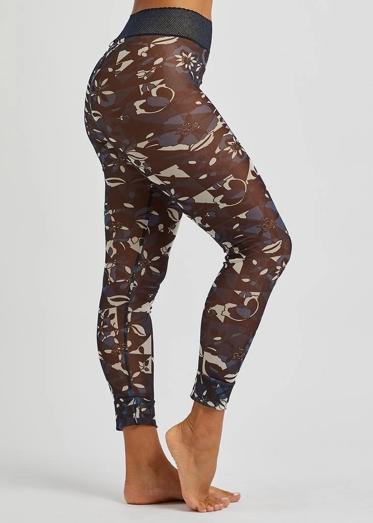 商品HIGH|Halt floral-print stretch-tulle leggings,价格¥350,第2张图片详细描述