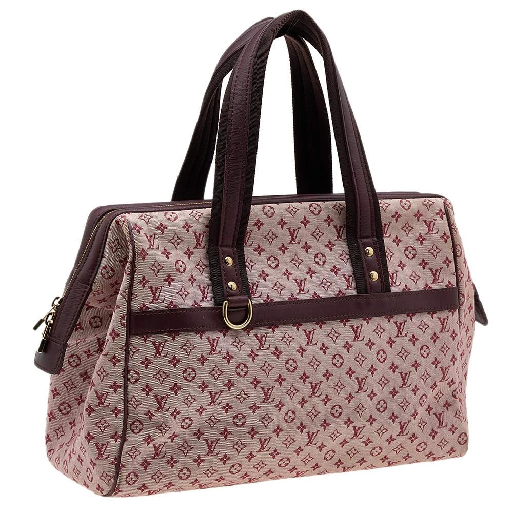 商品[二手商品] Louis Vuitton|Louis Vuitton Monogram Mini Lin Canvas Josephine GM Bag,价格¥3381,第3张图片详细描述