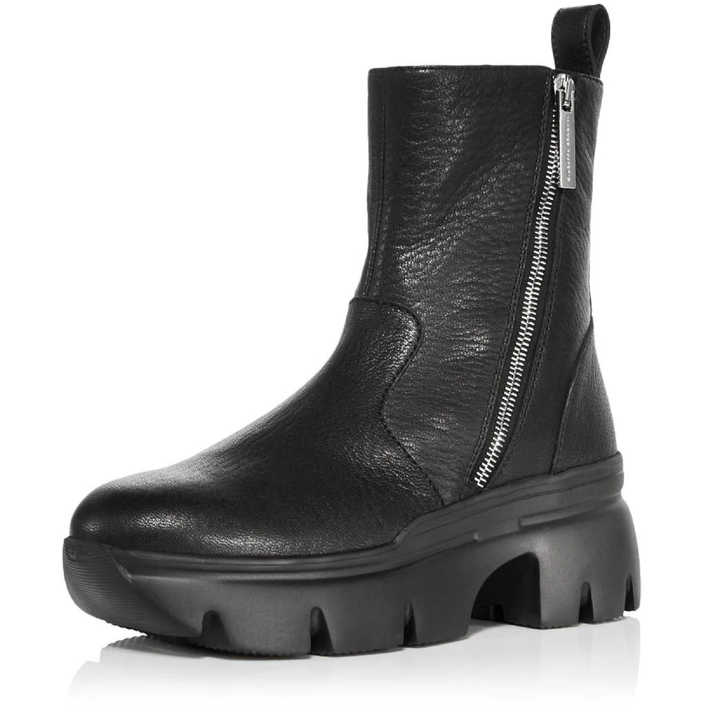 商品Giuseppe Zanotti|Giuseppe Zanotti Womens Saky Leather Laceless Chelsea Boots,价格¥2194,第2张图片详细描述