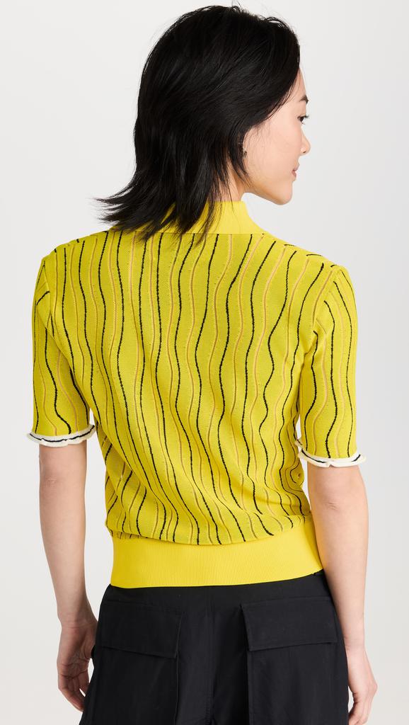 3.1 Phillip Lim 新艺术提花马球衫商品第3张图片规格展示