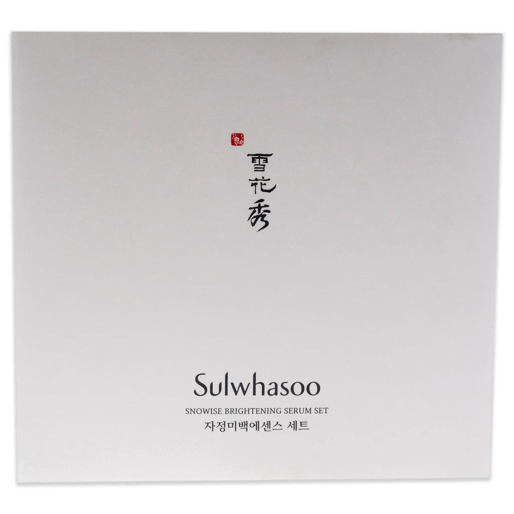 商品Sulwhasoo|Snowise Brightening Serum Set by  for Women - 5 Pc 1.7oz Serum, 8ml Serum, 15ml Water, 15ml Emulsion, 1.7oz Herbal Soap Red Ginger,价格¥1072,第4张图片详细描述