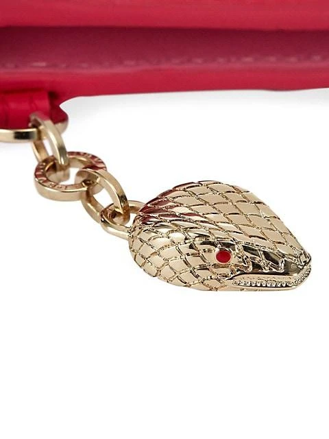 商品BVLGARI|Serpenti Forever Leather Bi-Fold Card Holder,价格¥3501,第4张图片详细描述
