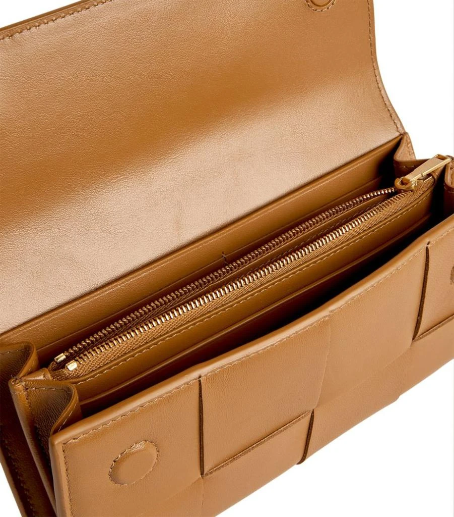 商品Bottega Veneta|Leather Intreccio Flap Wallet,价格¥6902,第2张图片详细描述