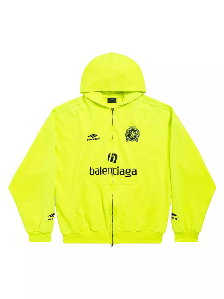 Balenciaga Soccer Paris Zip-Hoodie ホワイト Balenciaga Soccer