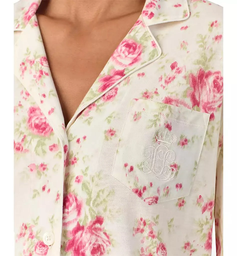 商品Ralph Lauren|Women's Floral Satin Pajama Set,价格¥406,第3张图片详细描述