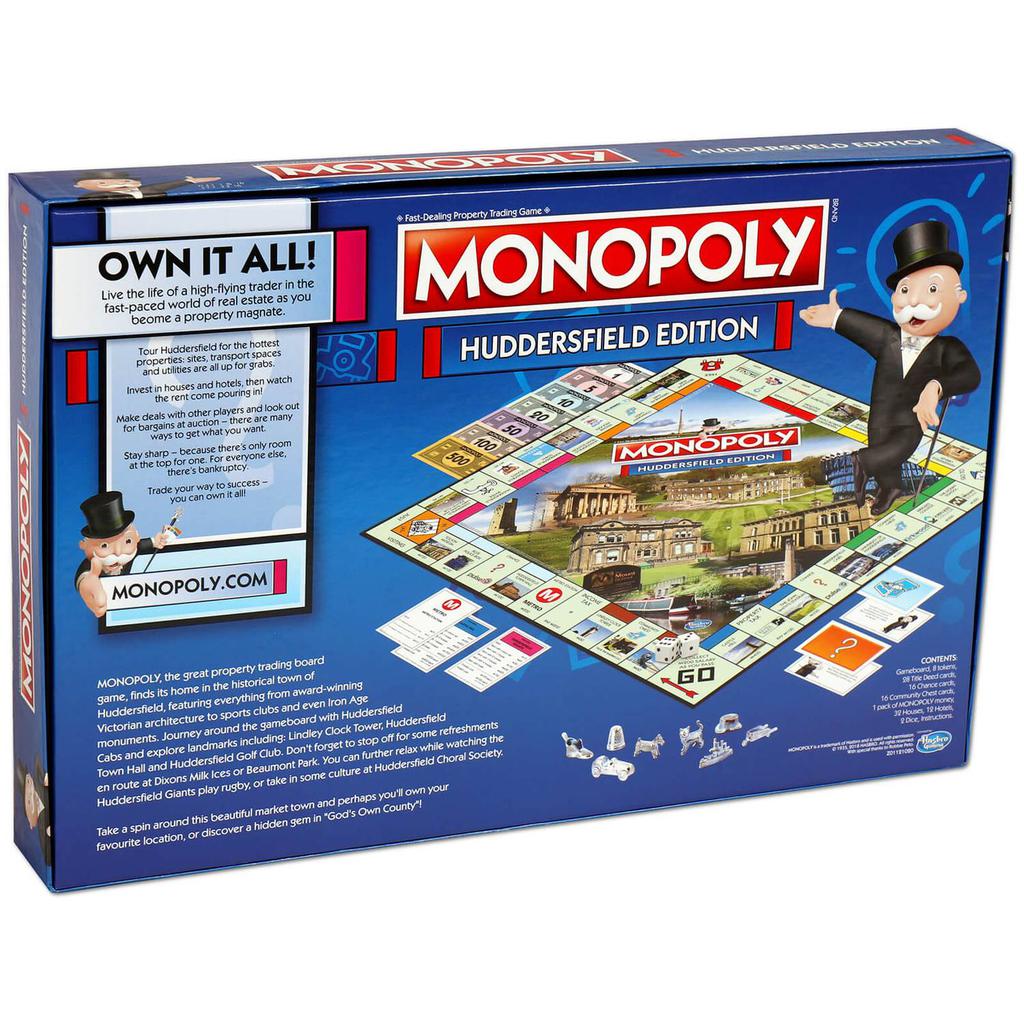 Monopoly Board Game - Huddersfield Edition商品第6张图片规格展示