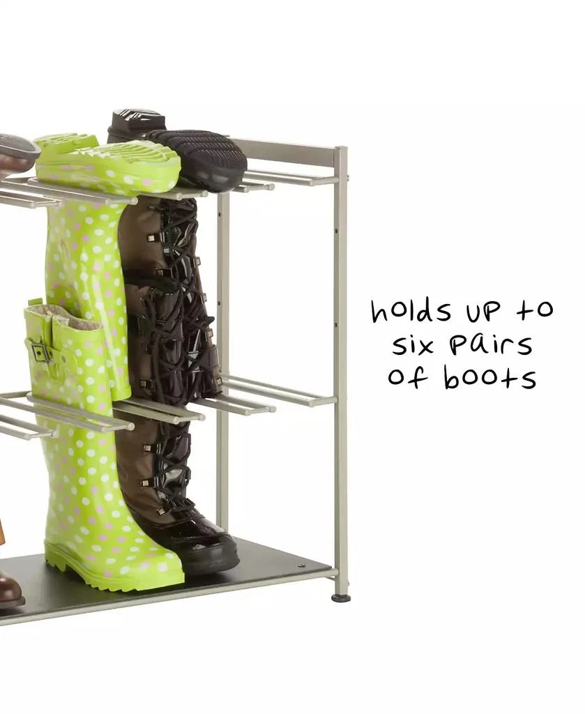 商品Honey Can Do|Hanging Boot Storage and Drying Rack,价格¥211,第3张图片详细描述