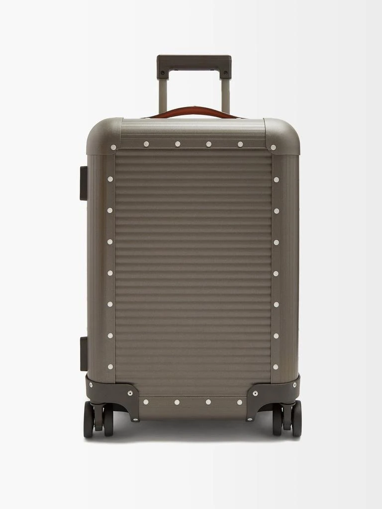 商品FPM Milano|Spinner 53 stud-embellished cabin suitcase,价格¥10829,第1张图片