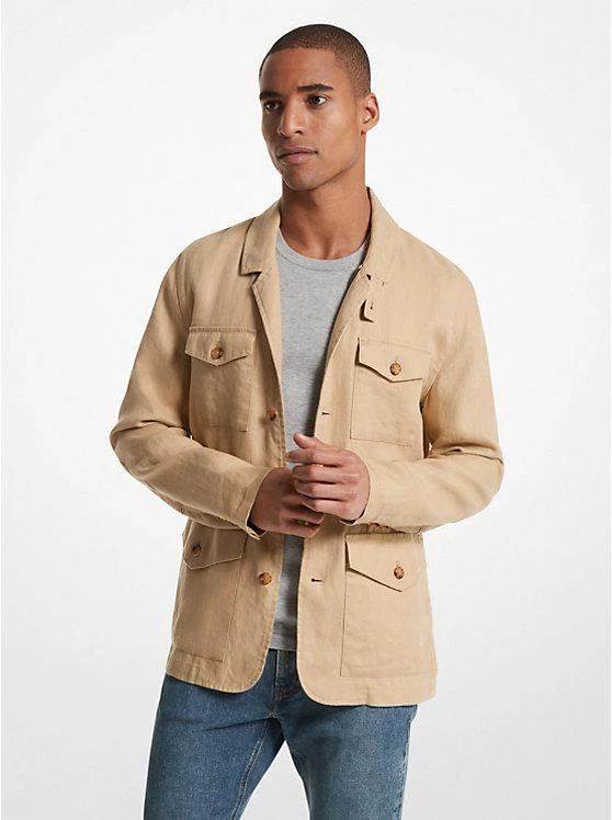 商品Michael Kors|Linen Field Jacket,价格¥2222,第1张图片