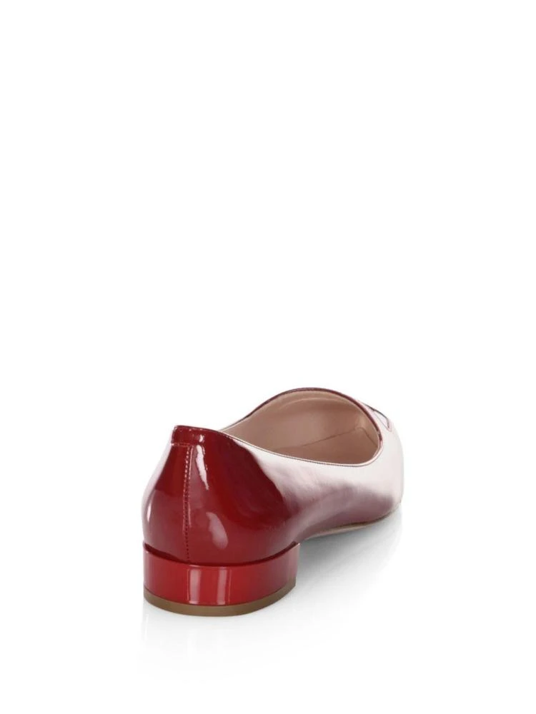 商品Roger Vivier|Bibi Leather Point Toe Flats,价格¥5218,第2张图片详细描述