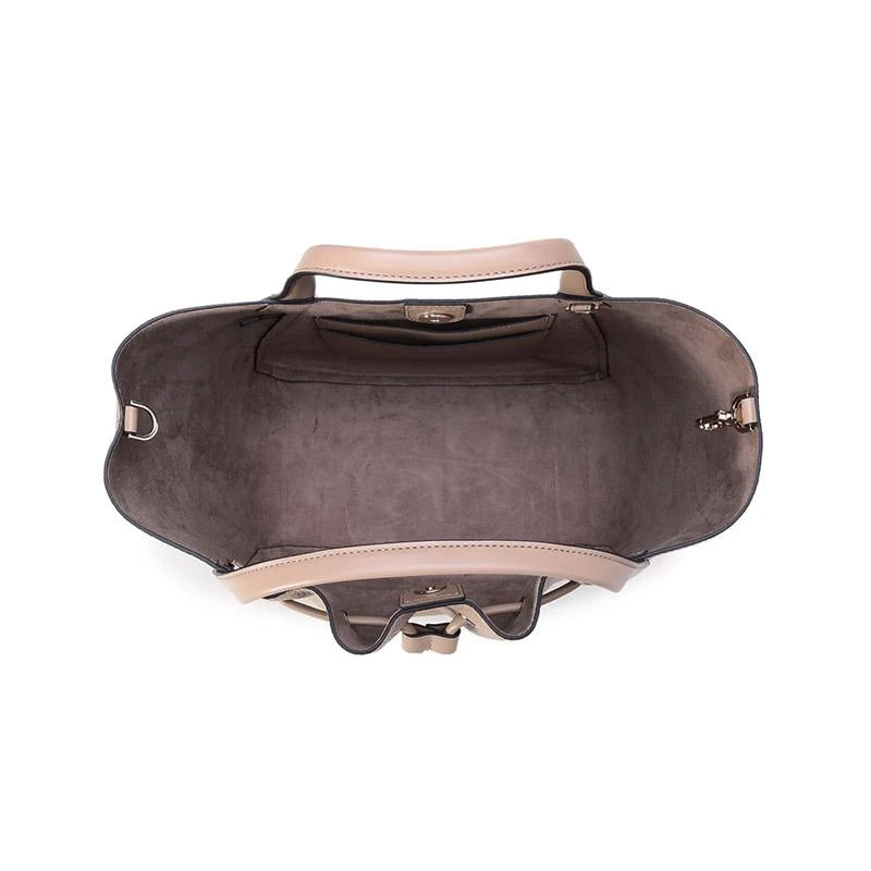 商品[国内直发] Michael Kors|MK 女包 迈克·科尔斯 MICHAEL KORS 专柜款HALLY系列棕色小号单肩包 30F1G2HM6L LUGGAGE,价格¥1544,第11张图片详细描述