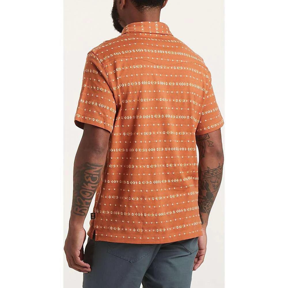 商品Howler Brothers|Howler Brothers Men's Ranchero Jacquard Polo,价格¥341,第4张图片详细描述